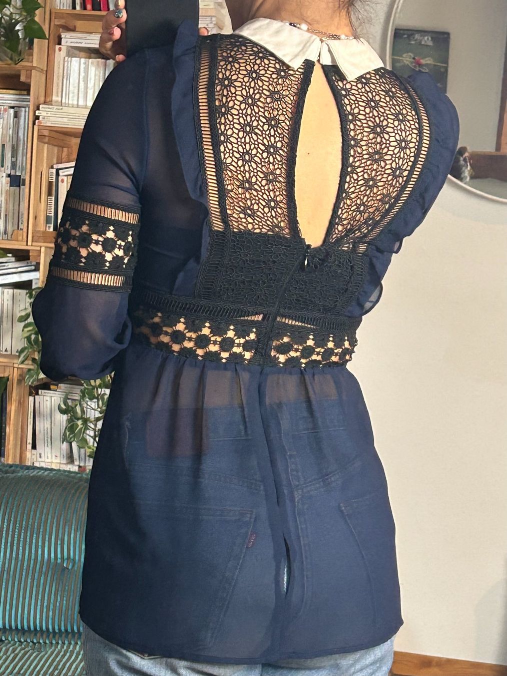 Self-Portrait Top: Top blouse Self-Portrait – Usato da Geneve venduto da Salomevergne 2