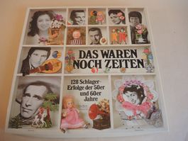 Box 128 Schlager DAS WAREN ZEITEN Langspielplatten  LP Vinyl