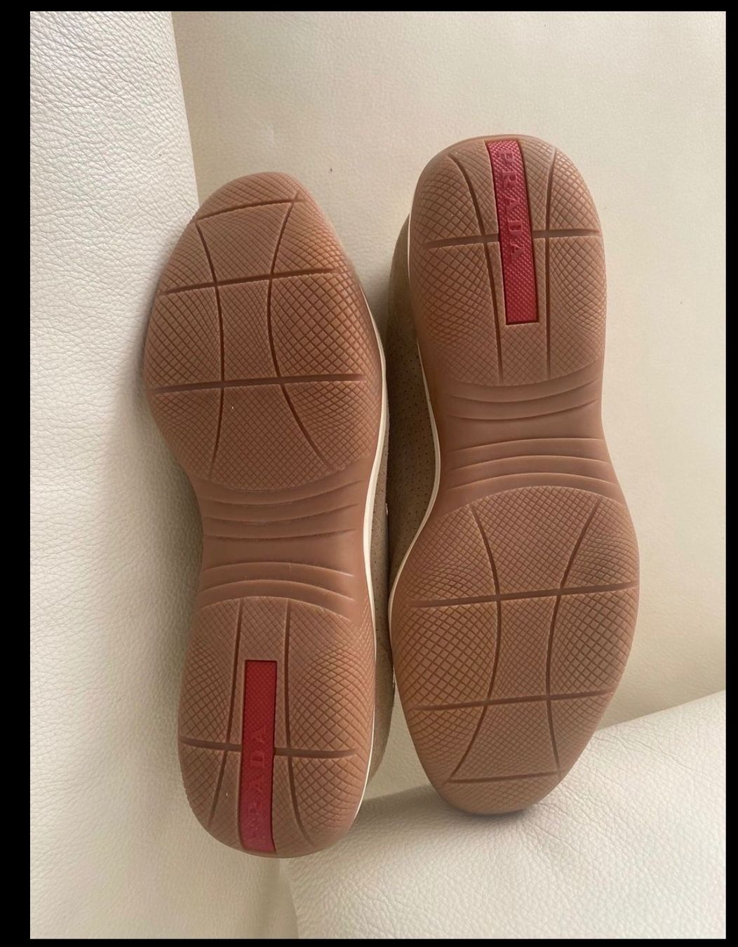 Prada Damenschuhe: PRADA Schuh, beige, 38.5 – Neu und originalverpackt aus Steinhausen von bbr_kj8g 3