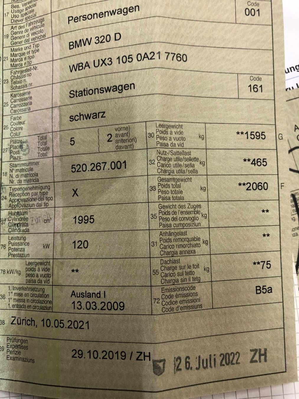 BMW Automobili: BMW 320d Touring E91 Automat – Usato da Bäretswil venduto da AndyG60 9
