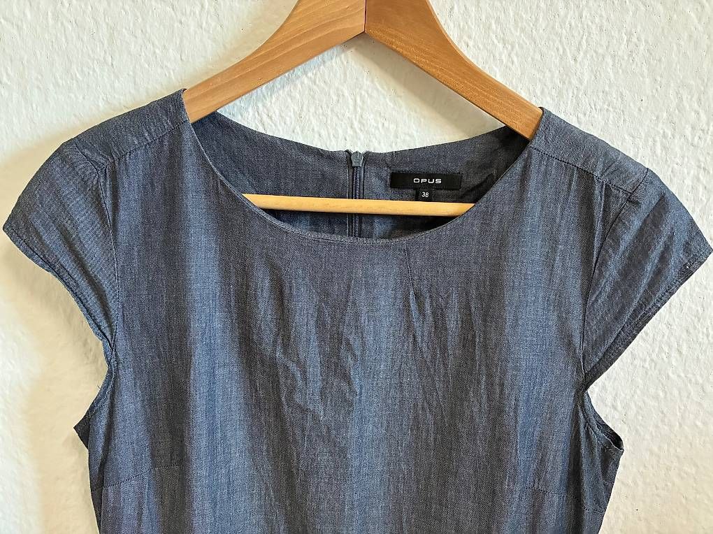 Kleider: Blaues Sommerkleid von OPUS, Gr. 38 – Gebraucht aus Bern von Renate_S 1