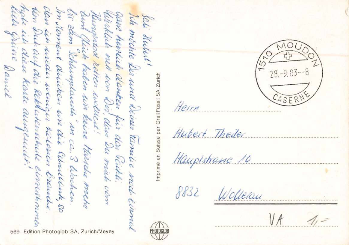 Cartoline postali: 5 MILITÄR-HUMOR-Ansichtskarten mit FELDPOST – Usato da Lufingen venduto da TopAnsichtskarten 5