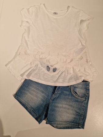 Mayoral Shorts & Shirt, Grösse 152, Neu!