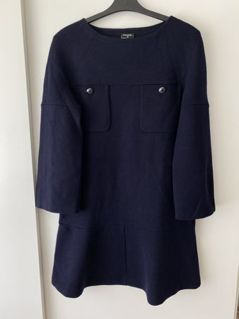 Chanel Kleid aus Wolle und Kaschmir, Grösse 38/40