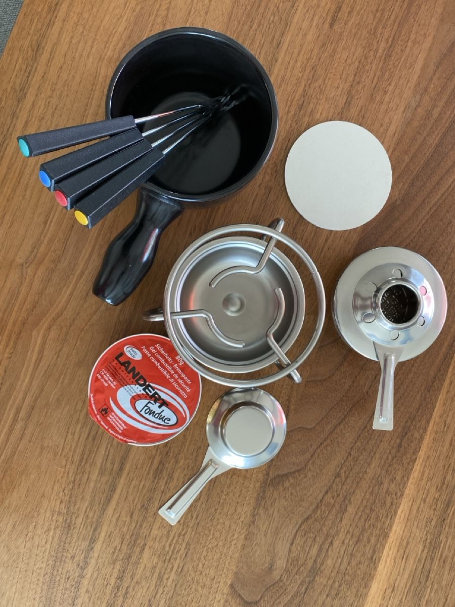 Elettrodomestici da cucina: Fondueset von Landert – Nuovo (secondo la descrizione) da Steinmaur venduto da Hummer77 1