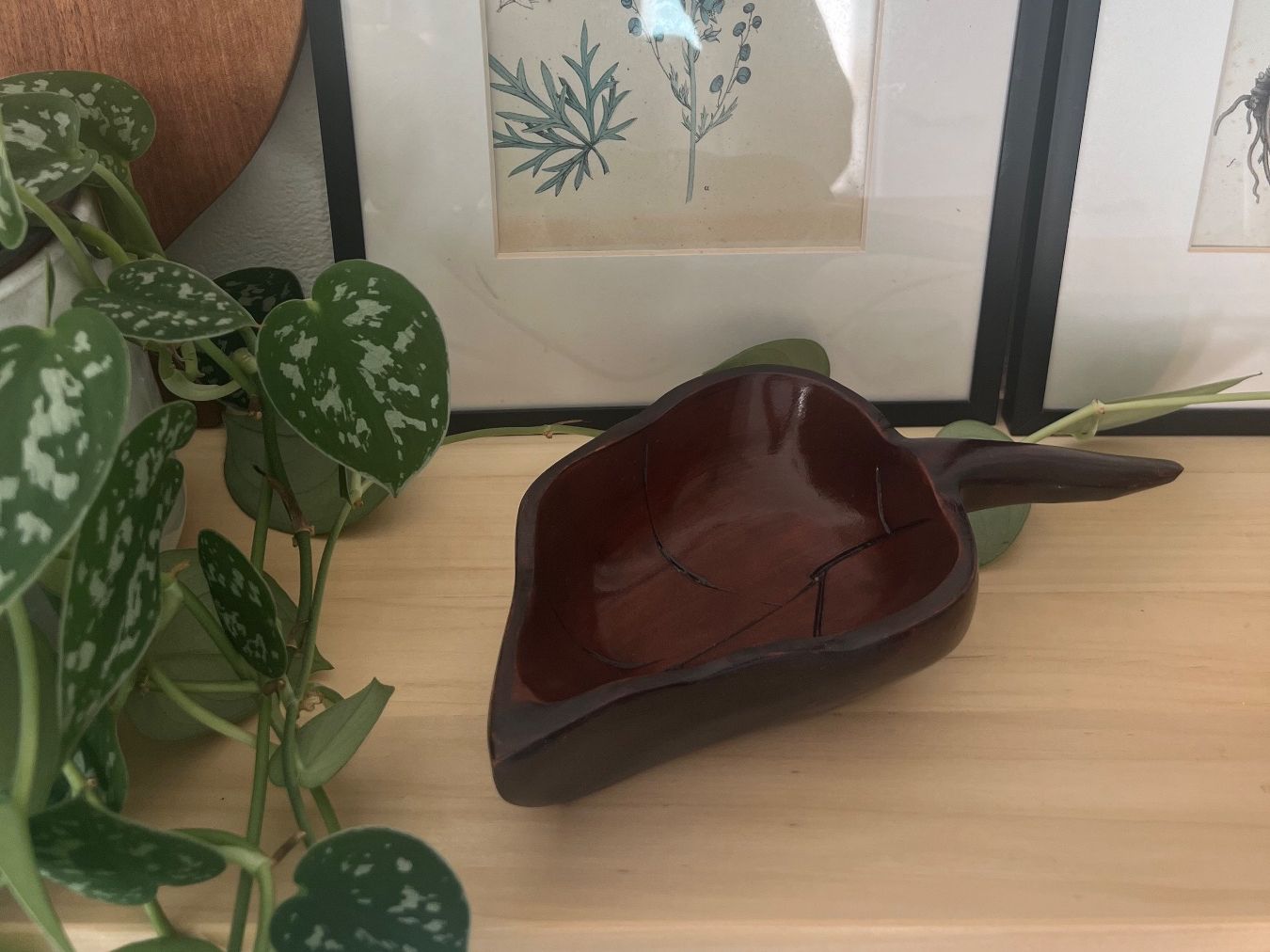Articoli in legno: Mid century Holz Schale – Usato da Zürich venduto da Zurich_TimeCapsule 2