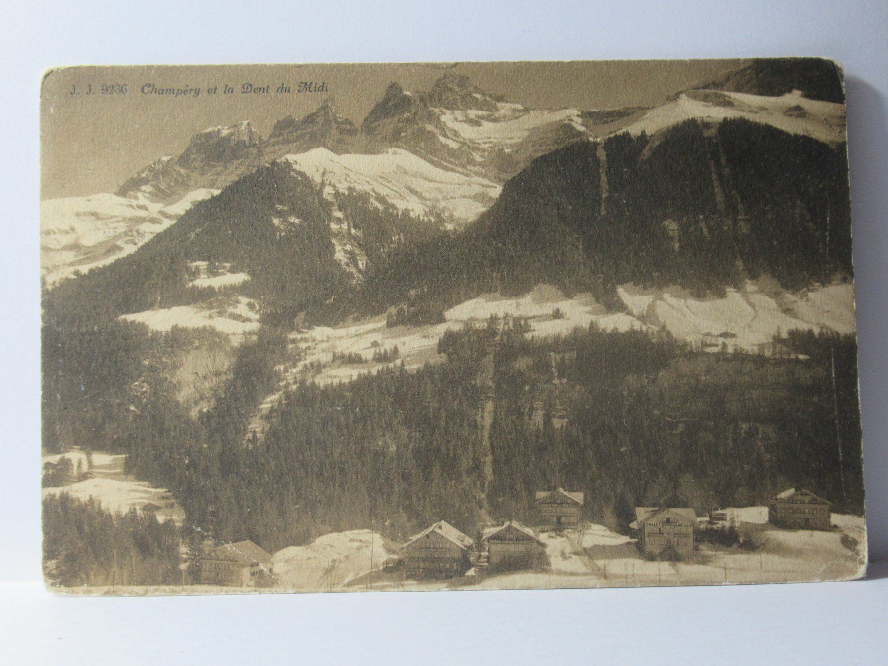 Cartoline postali: Champéry  et la Dent du Midi – Usato da Grenchen venduto da Bluemchen1900