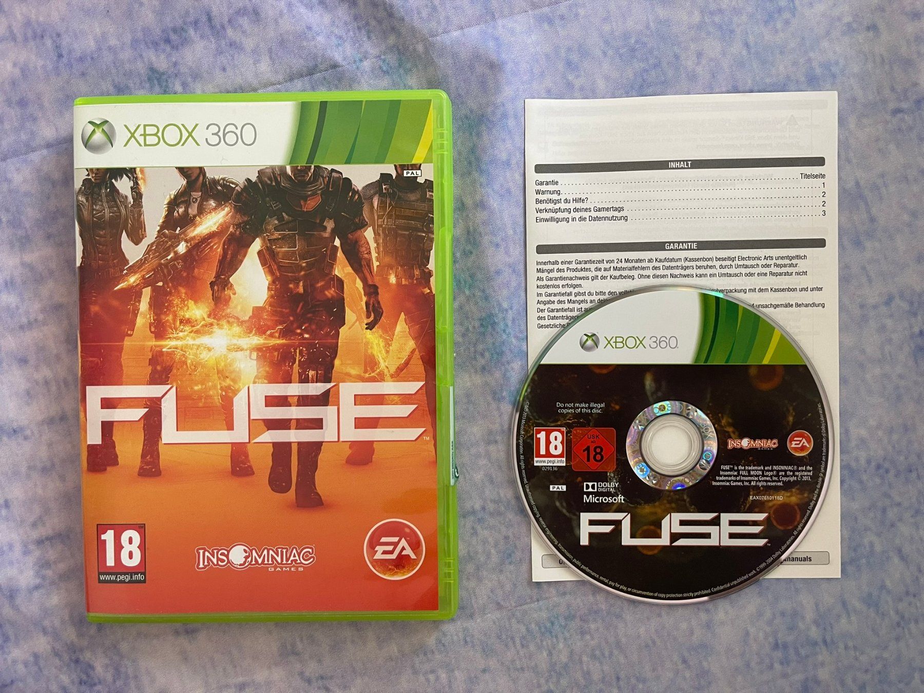 Spiele: Xbox360 : Fuse – Gebraucht aus Märstetten von AlienNova