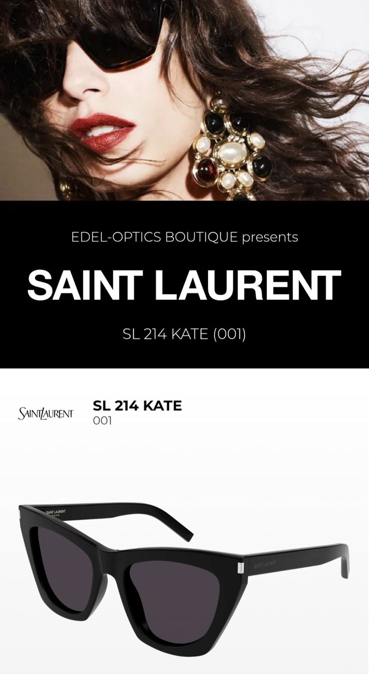Saint Laurent Occhiali & Lenti: SAINT LAURENT SL14 Kate Sonnenbrille – Usato da Erlenbach ZH venduto da nlh 5