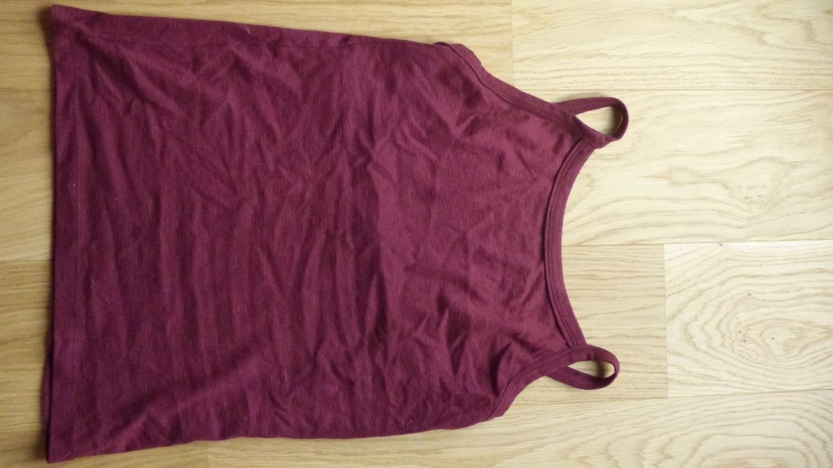Top: Trägershirt Chicoree Gr. S  – Usato da Pfeffingen venduto da sasi25