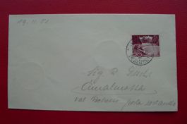 1951 (19.NOV) Nr.301A auf NOTFLUG BELLINZONA Cimalmotta