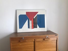 handschriftlich signierte Lithographie v. Jean Baier, 83/100