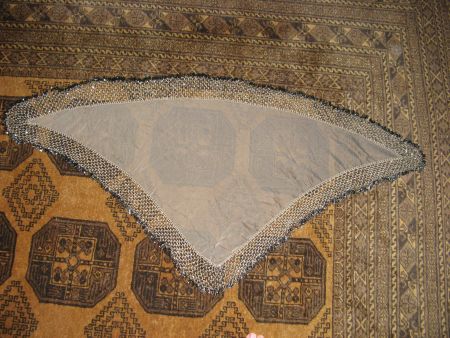 Bauchtanz Tuch, Hüfttuch olivgrün