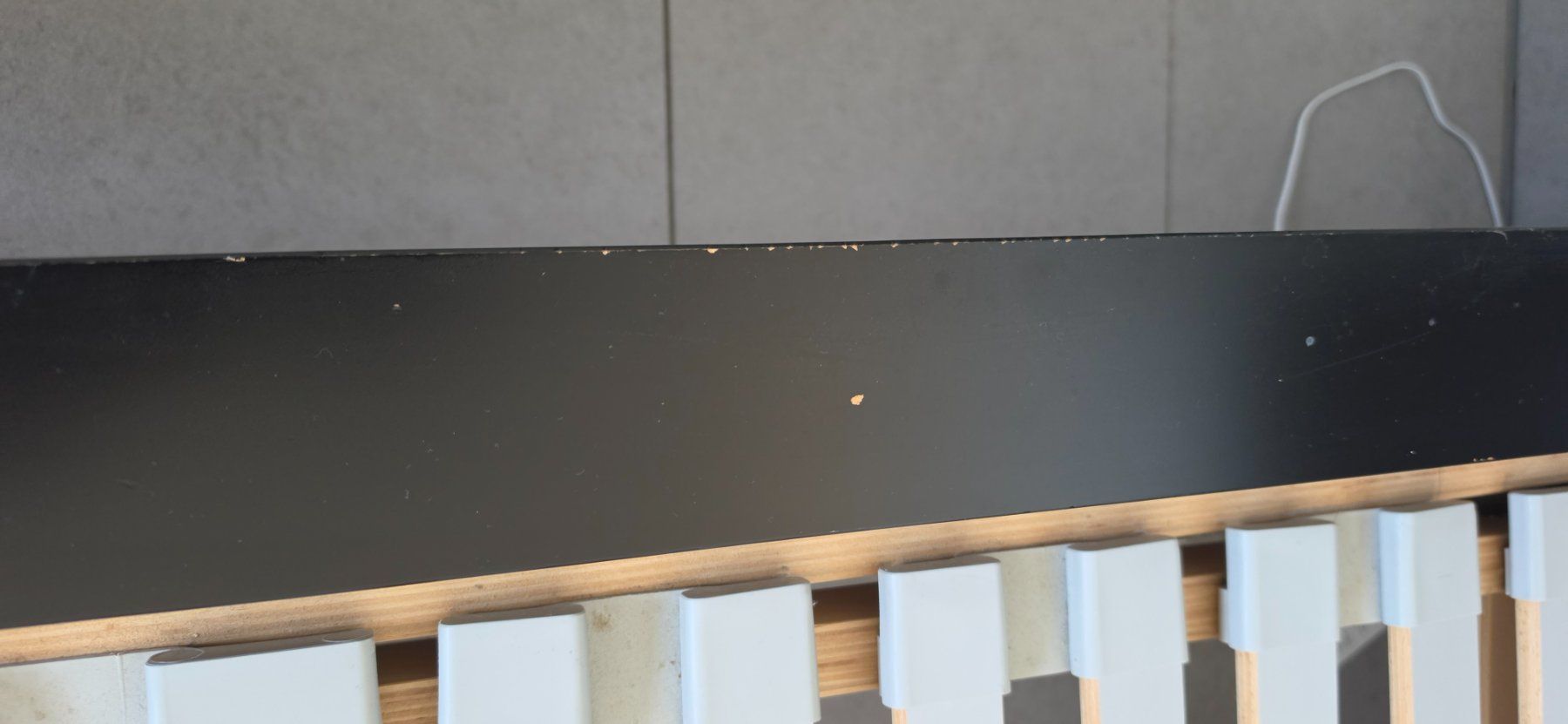 Ikea Lits: Ikea Malm Bett in schwarz – D'occasion à Neuenhof par pub_6x8x 2