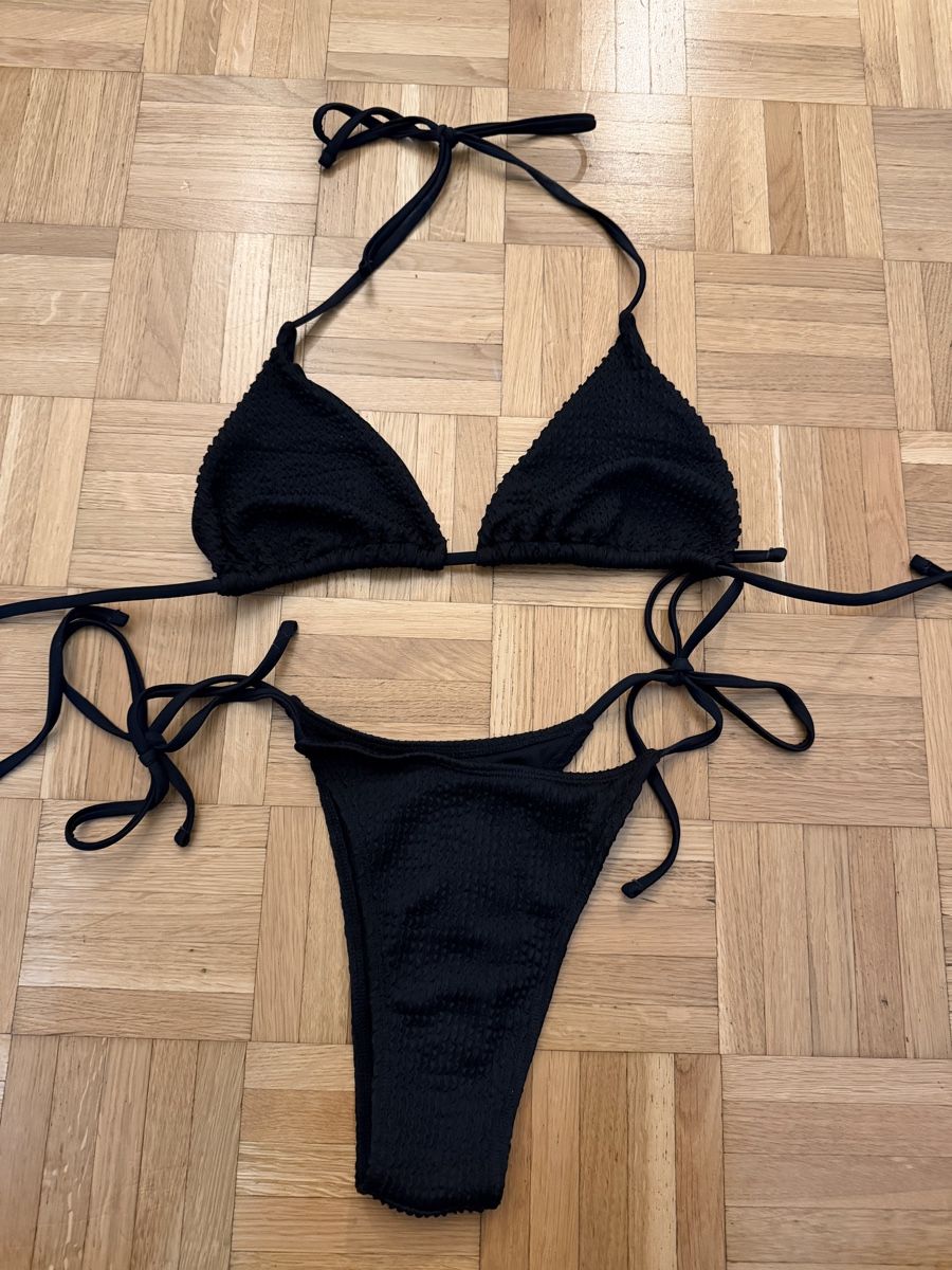 Costumi da bagno & Bikini: Bikini Set in rosa und schwarz – Usato da Basel venduto da jul_fx99 2