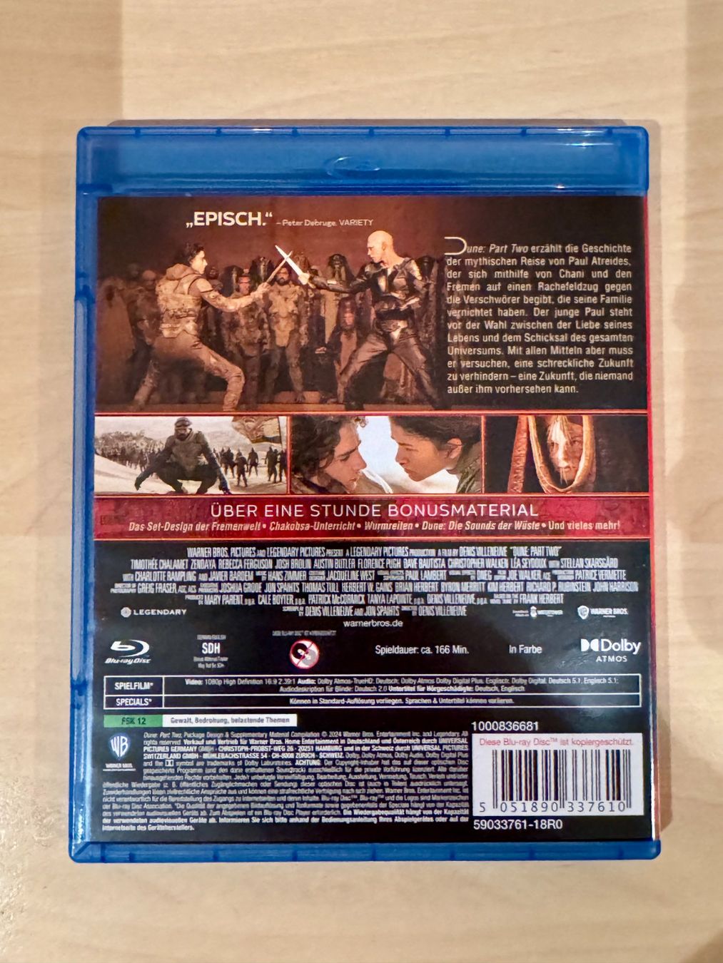 Tutti i DVDs: Blu-Ray DUNE 2 Part 2 – Usato da Männedorf venduto da LTMCS 1