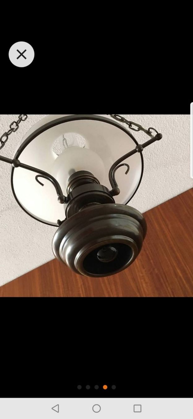 Lampadari & plafoniere: Hängelampe, Messing u. Glas, Top Zustand! – Usato da Rheinfelden venduto da Buddy53 2