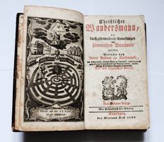 1786 CHRISTLICHER WANDERSMANN ANTQUARISCHES BUCH