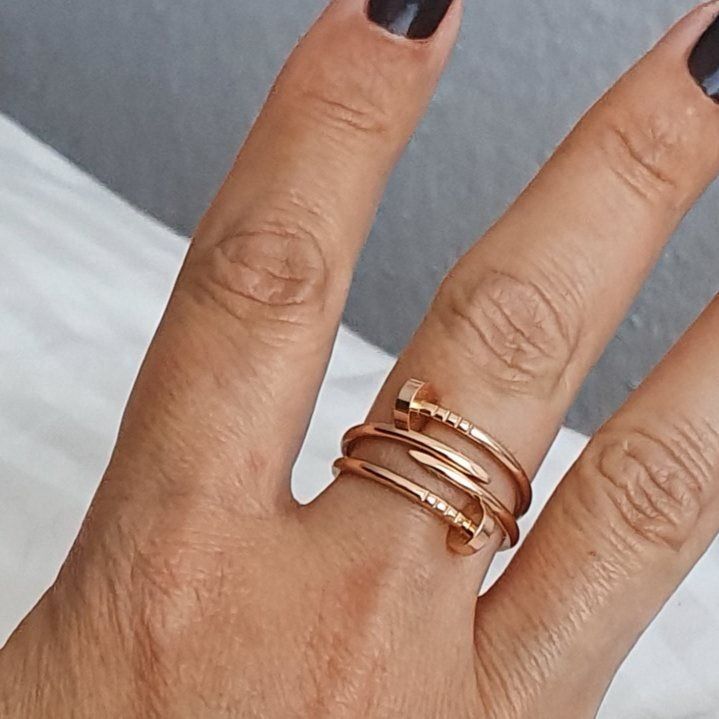 Cartier juste un online clou ring rose gold