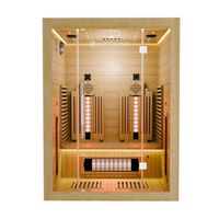 Infrarotsauna BOLOGNA140 PREMIUM 140x120cm Dual-Technologie