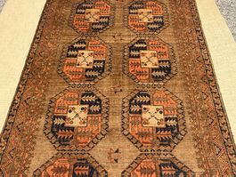 Ersari 212x136cm Teppich handgeknüpft sauber