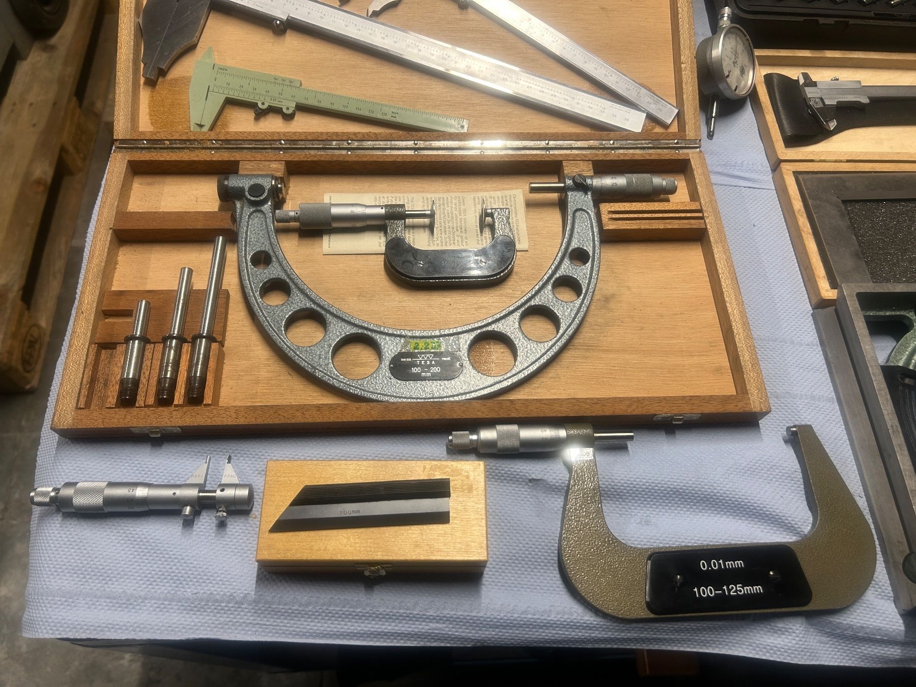 Mesurer: #Lot30 Messmittel Lehrwerkstätte – D'occasion à Rothenfluh par BitterlinPartner 8