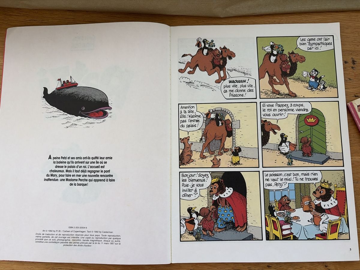 Fumetti: BD Petzi et le gros poisson no 4 – Usato da Echallens venduto da JAR69 2