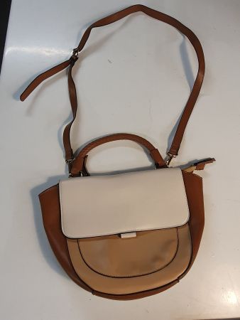 Kunstleder Damenhandtasche braun