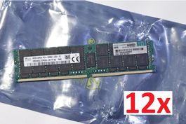 12x HPE 64GB (SKHynix) DDR4 2666V Memory 840759-091