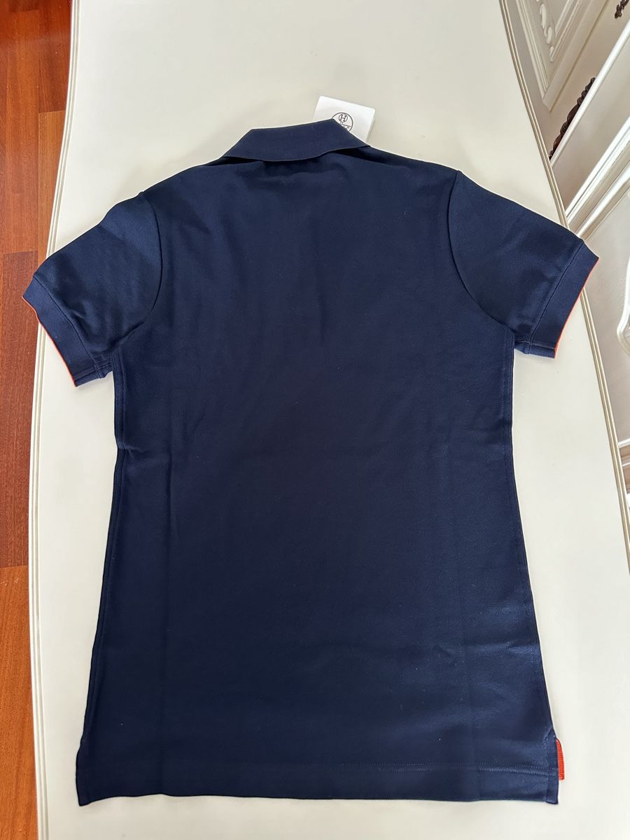 Hermès Magliette Polo: Hermes polo in navy blue – Nuovo e nell'imballaggio originale da Kilchberg ZH venduto da cruella 1