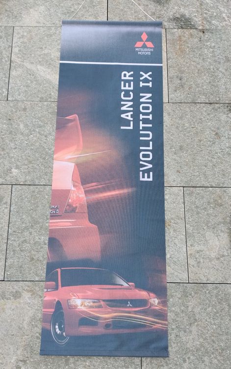 Mitsubishi Lancer Evolution IX Fahne (Gebraucht) in Aesch BL für CHF 37 ...