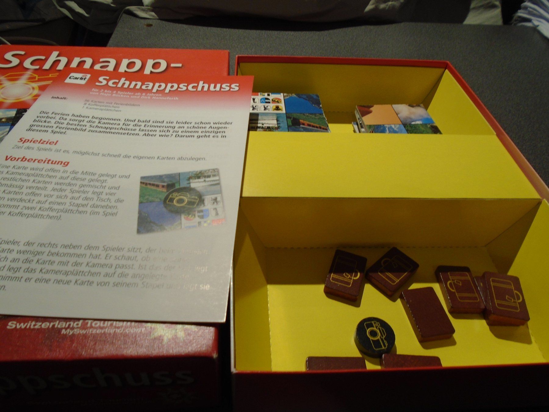 Spiele: Schnappschuss, Switzerland Toursimus – Gebraucht aus Zürich von abraxas1291 1