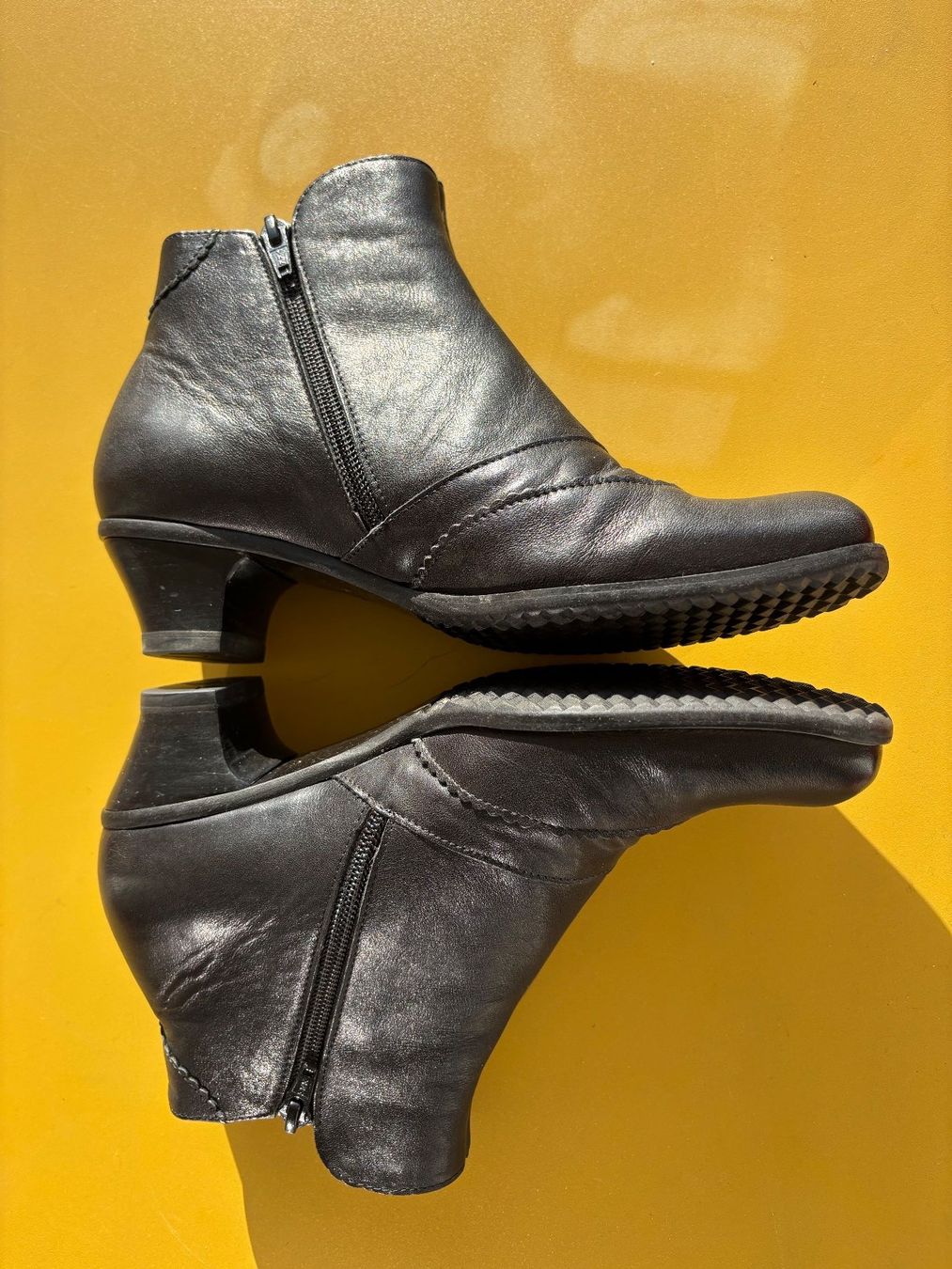 Scarpe da donna: VABEENE Lederstiefeletten Gr. 37 – Usato da Zürich venduto da missmodernage 4