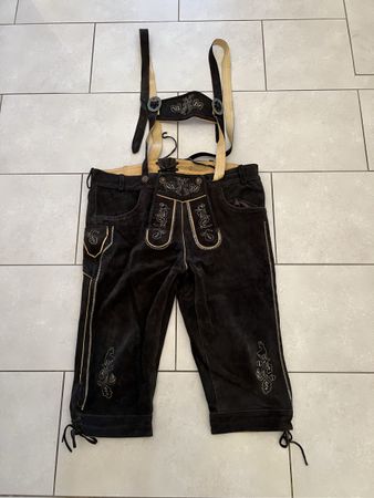 Lederhose aus Echtleder Gr. 60