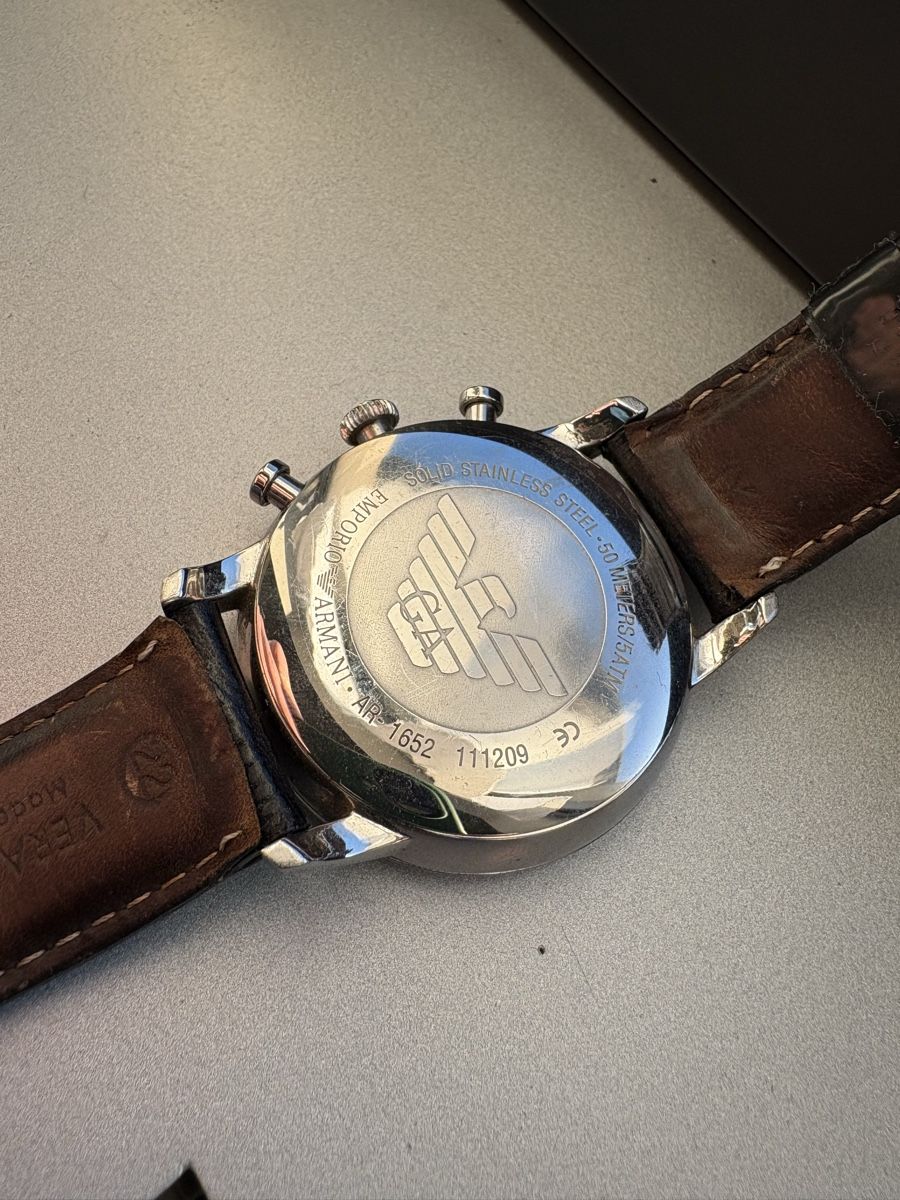 Armani Orologi: Emporio Armani Chronograph – Usato da Bern venduto da jacoposcacchi 4