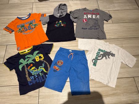 Jungen Sommer Set Gr 128, 6 teilig