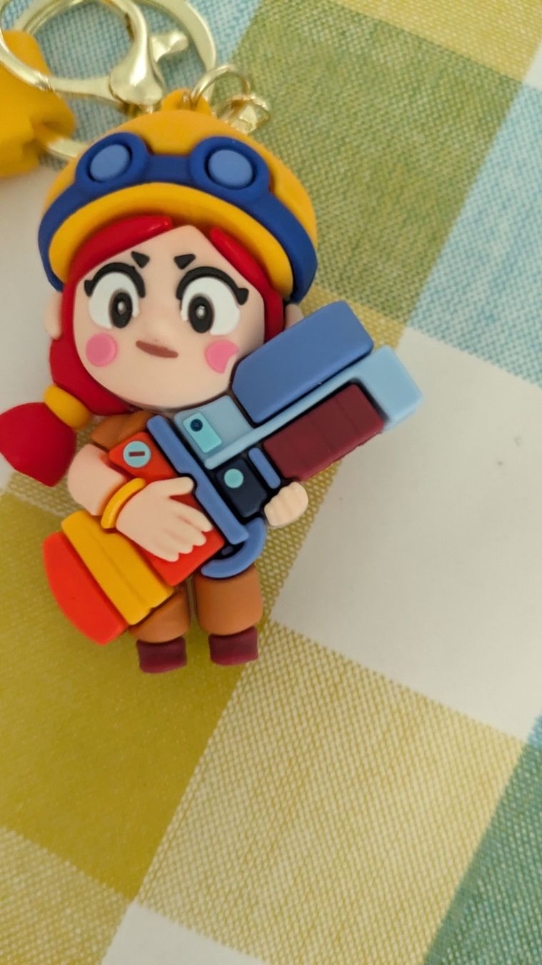 Schlüsselanhänger & - bänder: Brawl Star Schlüsselanhänger - Jessy – Neu (gemäss Beschreibung) aus Staufen von Fleby84 2
