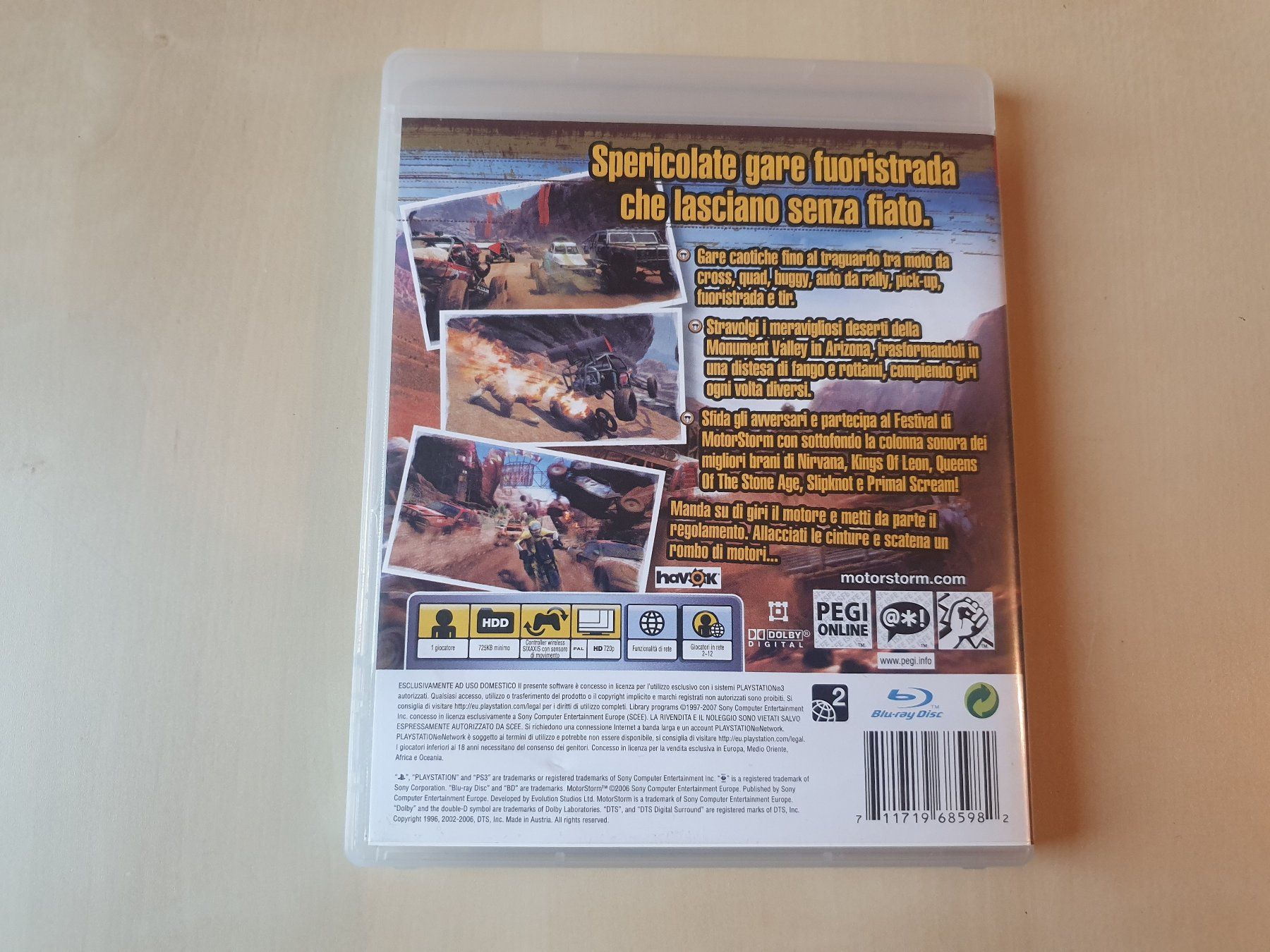 Sony Giochi: Motorstorm ITA – Usato da Stansstad venduto da collectorsshop 1