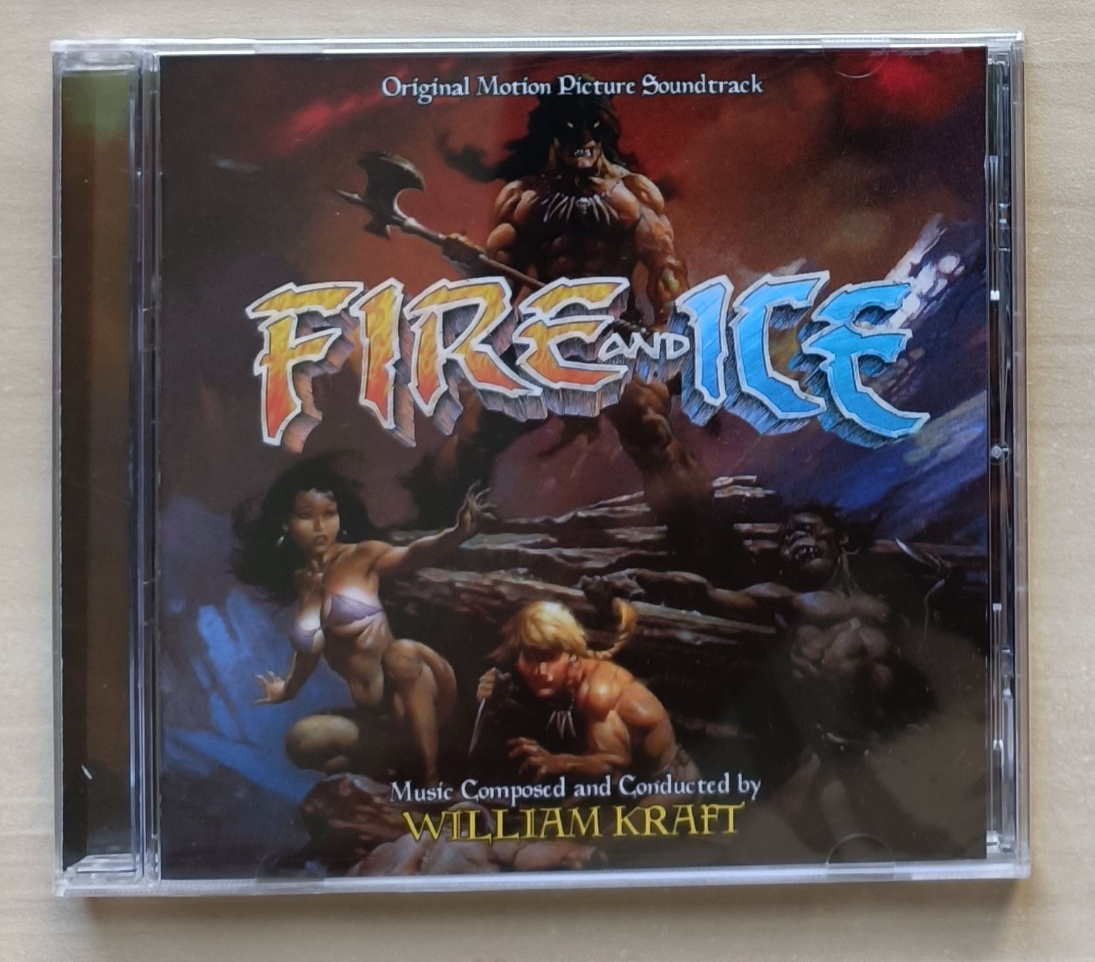 CD: FIRE AND ICE SOUNDTRACK CD NEU Frazetta – Nuovo e nell'imballaggio originale da Schaffhausen venduto da Dc_collector_99
