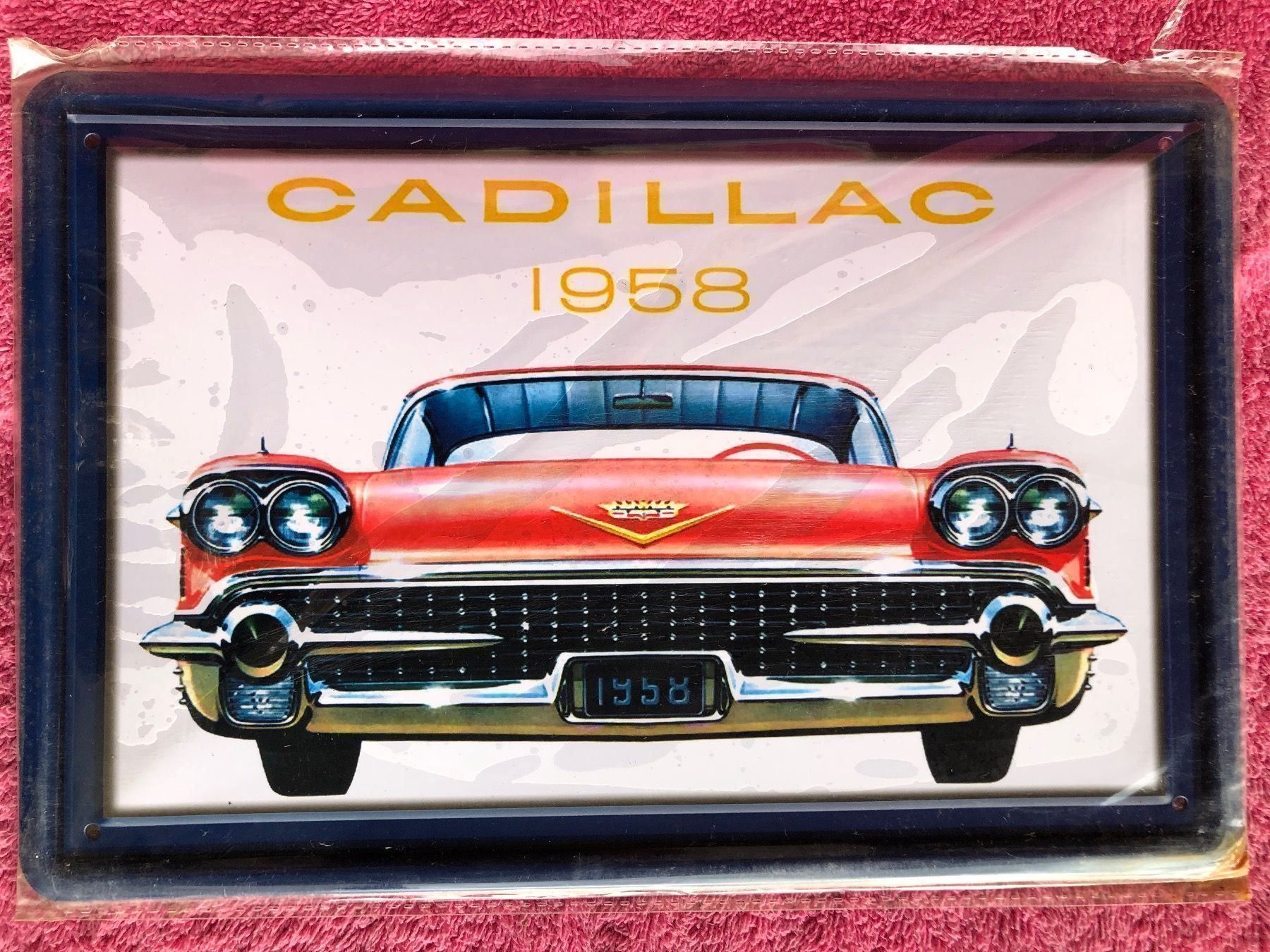 Insegne: Cadillac gm 1958 v8 Oldtimer classic – Nuovo (secondo la descrizione) da Reinach AG venduto da rares75