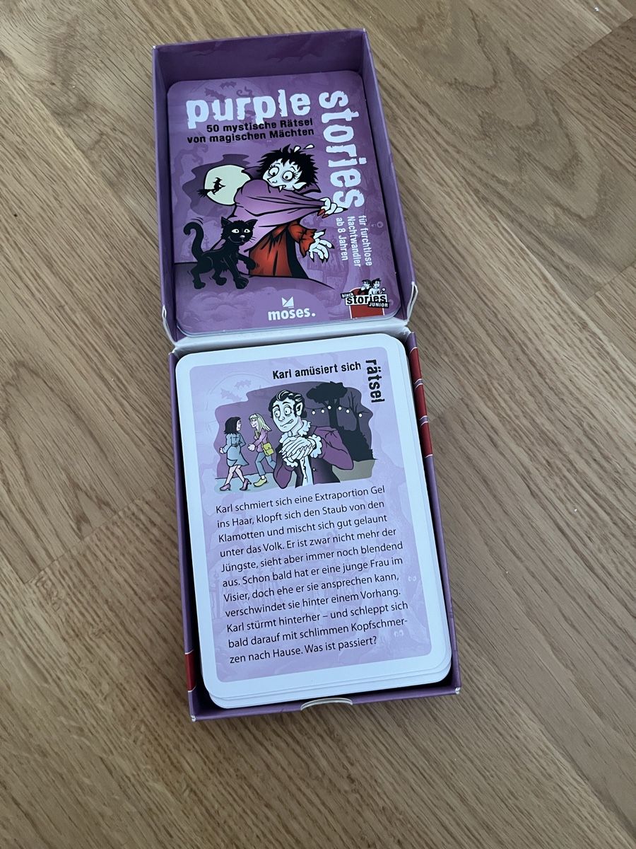 Giochi: Purple Stories Kartenspiel – Usato da Oberdorf SO venduto da retowolf 2