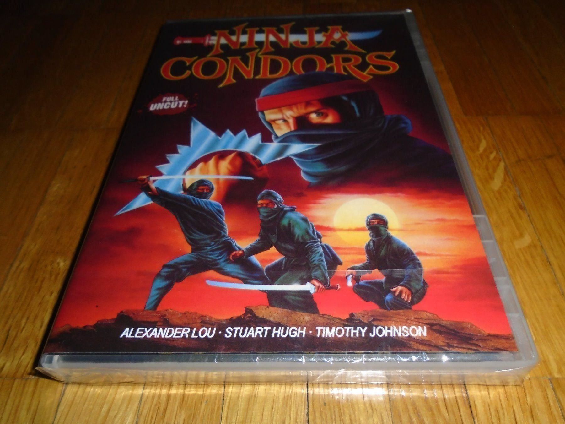 Tutti i DVDs: Ninja Condors - UNCUT – Nuovo e nell'imballaggio originale da Basel venduto da havsok