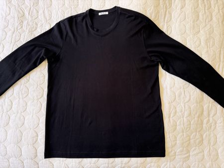 Stefan Brandt ENNO LA 30 Luxury Longsleeve, XL, Schwarz 