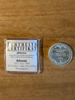 20 Fr.-Silbermünze 1999 (150 Jahre Post), Stgl