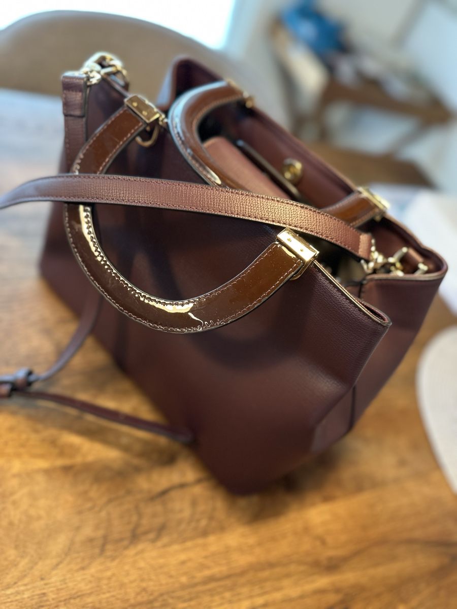 Dune London Borse da donna: Dune London Handtasche, bordeauxrot, – Usato da Reichenburg venduto da Noelle6002 1