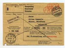CH, 1954, Freistempel 10 Rp. u. 70 Rp.