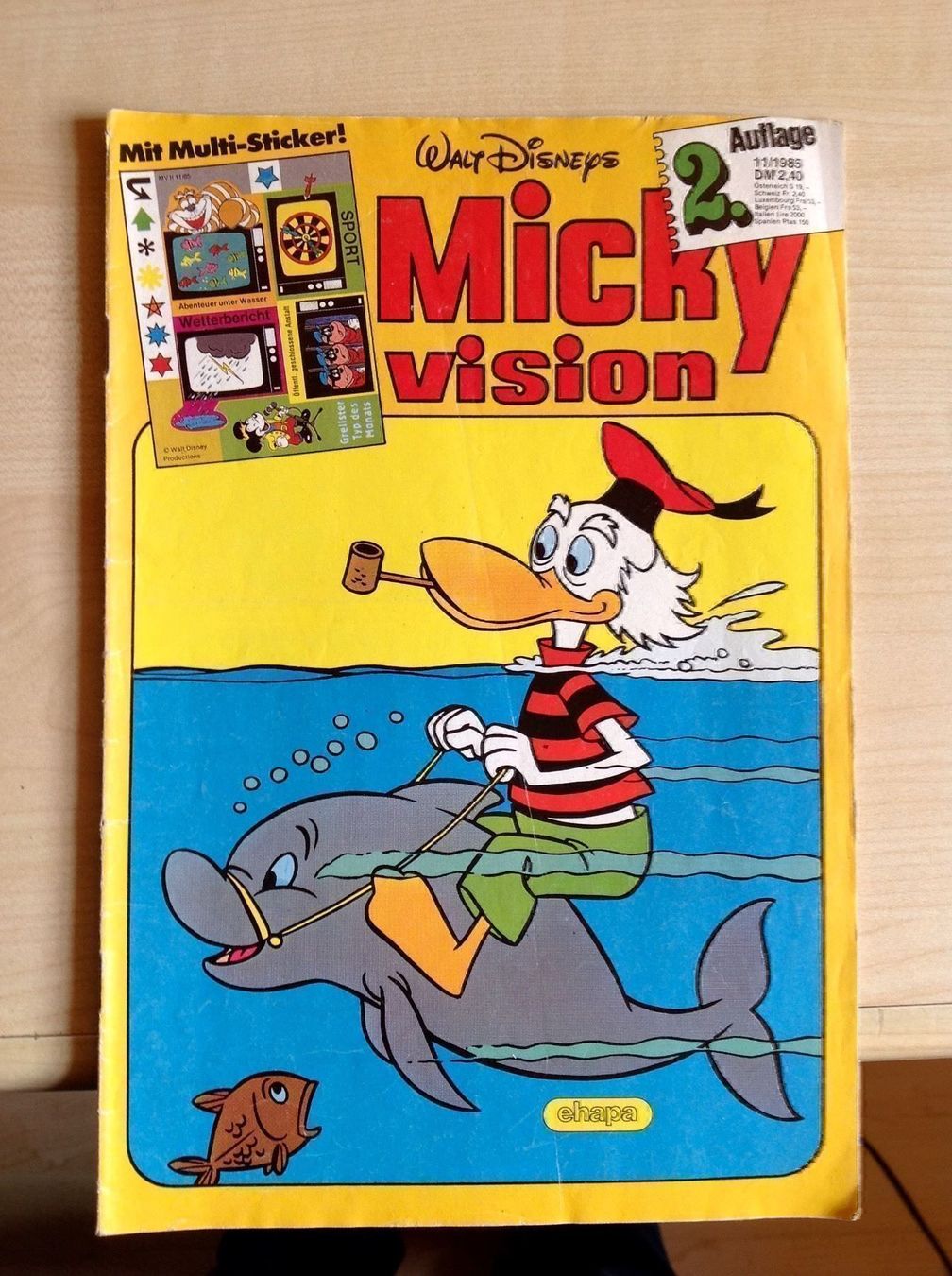 Fumetti: Micky Vision Heft Nr 11 von 1985 – Usato da Endingen venduto da nathan05
