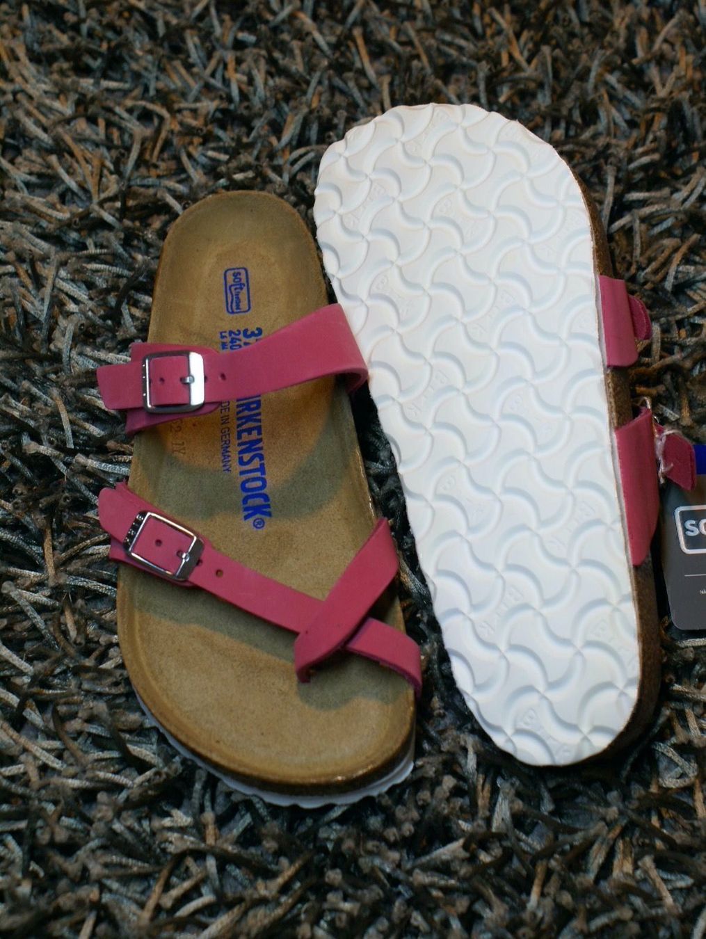 Birkenstock Damenschuhe: Birkenstock, Mayari, Gr. 37, Leder, Softbed, NEU – Neu und originalverpackt aus Wattwil von glueck 3