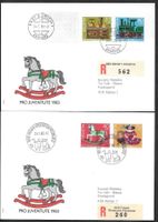 2 FDC Pro Juventute Serie 1983 Orts ET 24.11.1983