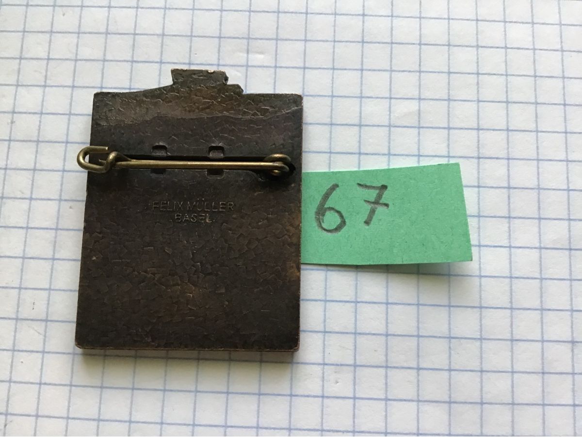Basler Placchette & Badge: Kupfer1967 – Usato da Arlesheim venduto da printz01 1
